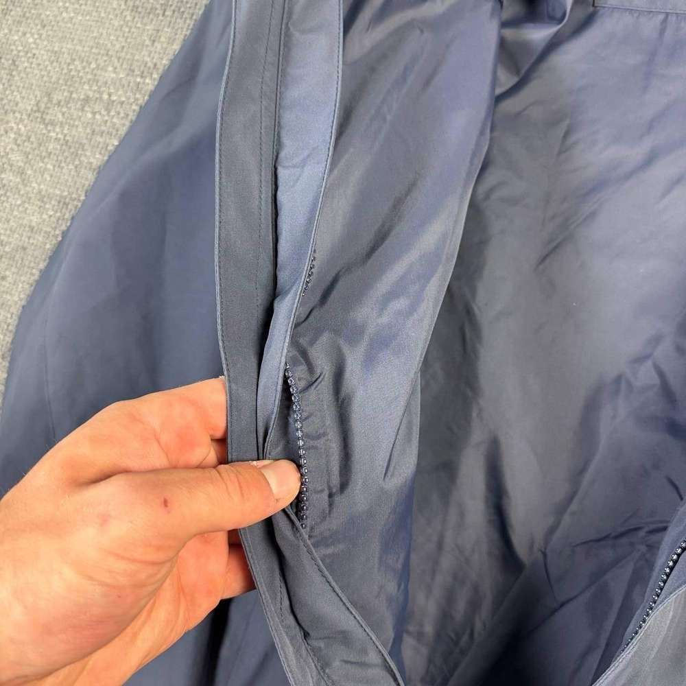 L.L. Bean Weather-Ready Hooded Jacket Mens XL Navy Blue Gorpcore Shell - Picture 7 of 16